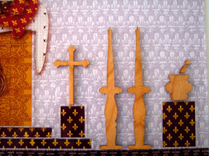 insertion d'&eacute;l&eacute;ments en bois